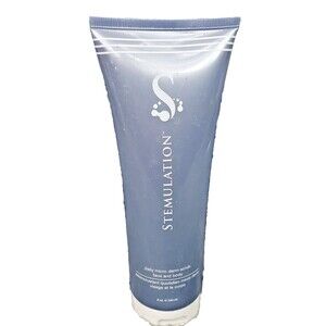 Stemulation Daily Micro Derm Scrub -Face & Body Cleanser 8 oz -Sealed! 12 Month